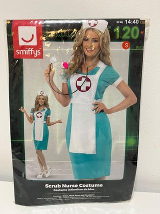 Disfraz Enfermera Smiffys - Talla S