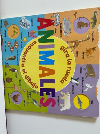 Animales: Gira la rueda, encuentra el dibujo (S...