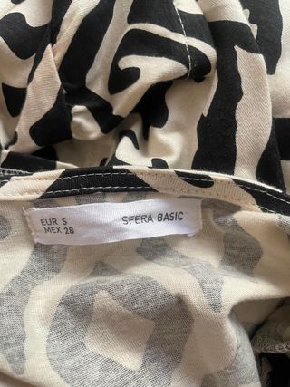 Vestido largo Sfera estampado talla S