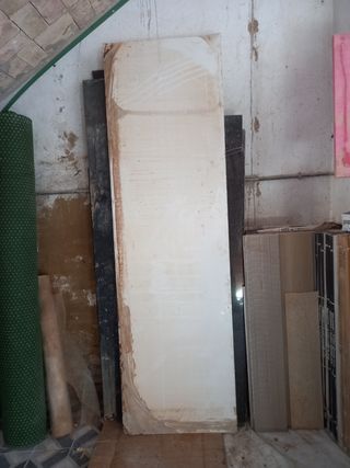 Losa mármol blanco usada
