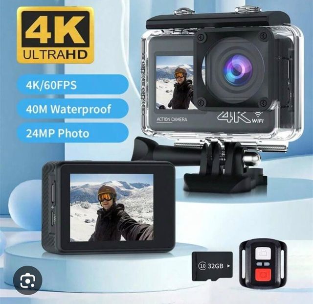 Cámara deportiva 4K WiFi 40m