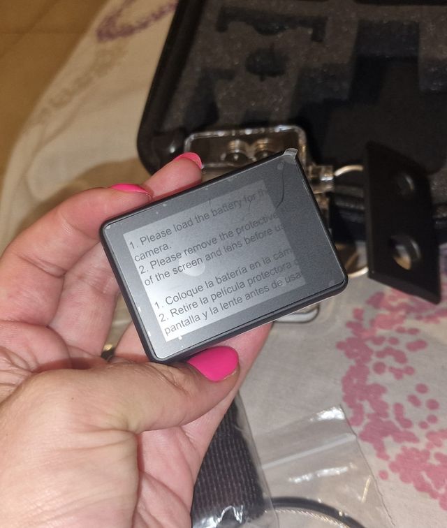 Cámara deportiva 4K WiFi 40m