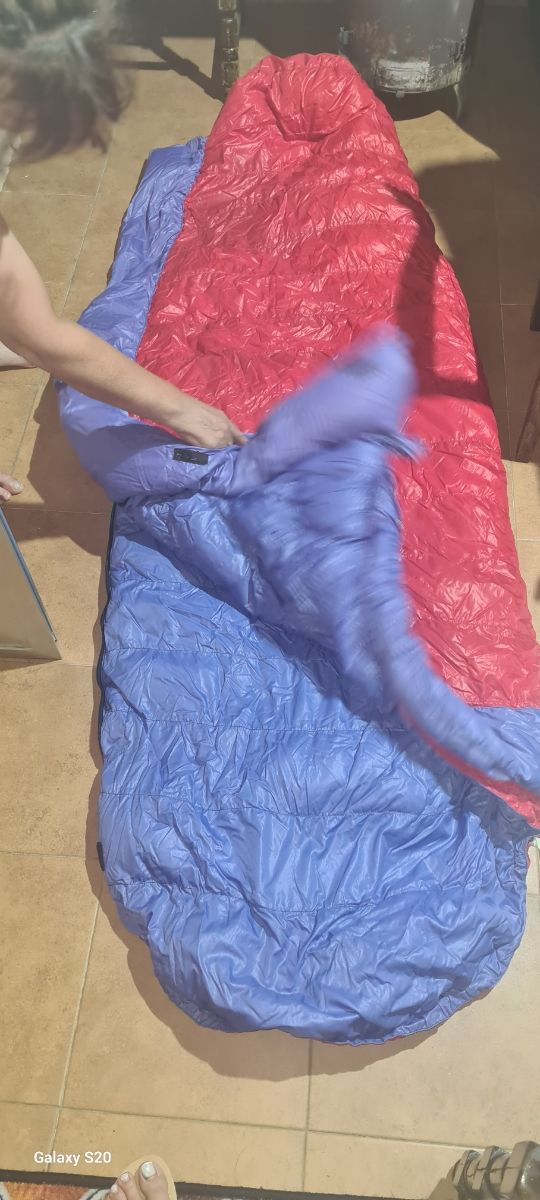 Saco dormir adulto - Rojo/Morado