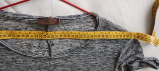 Camiseta Cortefiel gris - Talla única