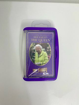 Juego Top Trumps: Reina Isabel II