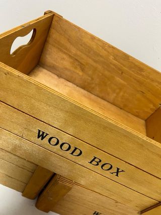 3 Cajas Madera Decorativas