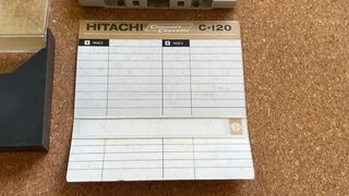 Cassete Hitachi C-120 Vintage
