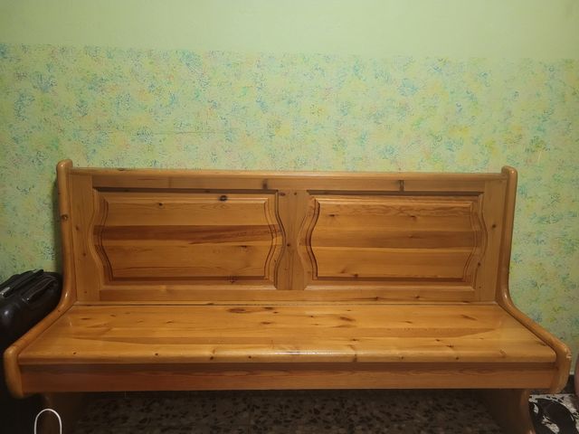 Banco/asiento madera provenzal
