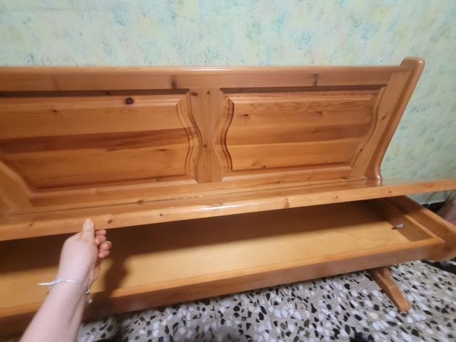 Banco/asiento madera provenzal