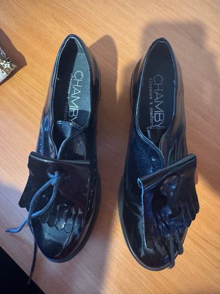 Zapatos negros plataforma - nuevos