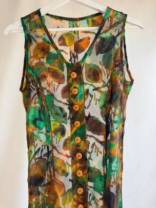 Vestido vintage estampado