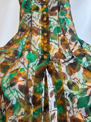 Vestido vintage estampado