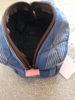 Pochette righe blu  Fantasie di Spilli Hand made