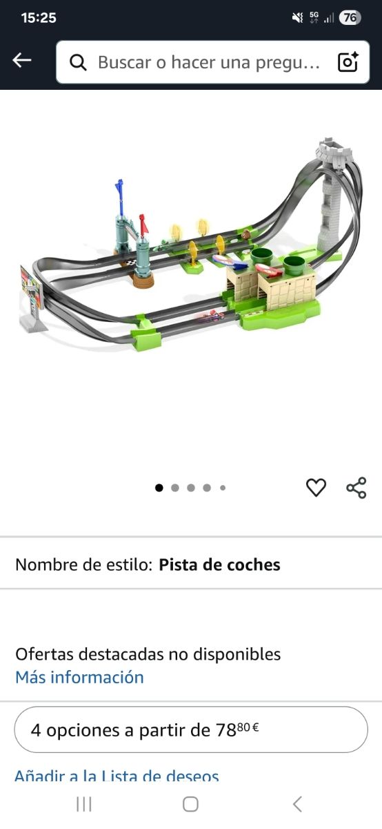 Pista Hot Wheels Mario Kart