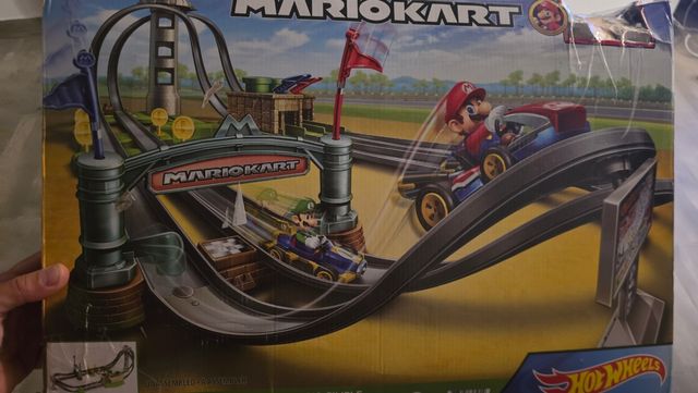 Pista Hot Wheels Mario Kart