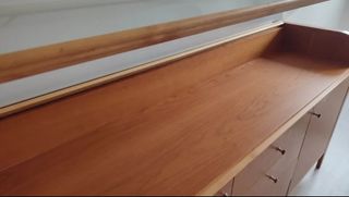 Vitrina madera cerezo