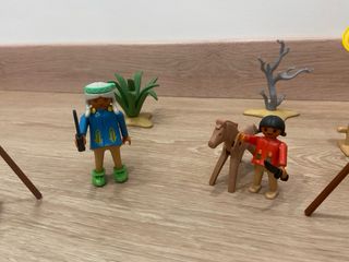 Playmobil Indians — Figure e pezzi western vintage