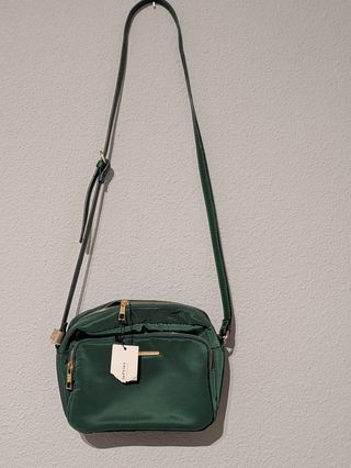 Bolso Lefties verde bandolera