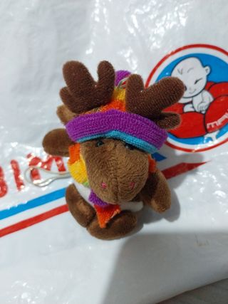 Portachiavi Alce Natalizio