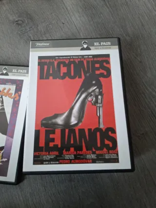 5 DVDs Almodóvar - ¡Átame!, La mala educacion, kik