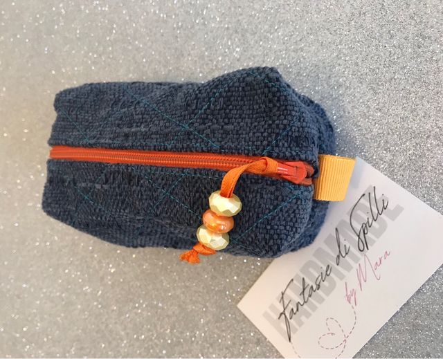 Pochette blu Fantasie di Spilli HandMade