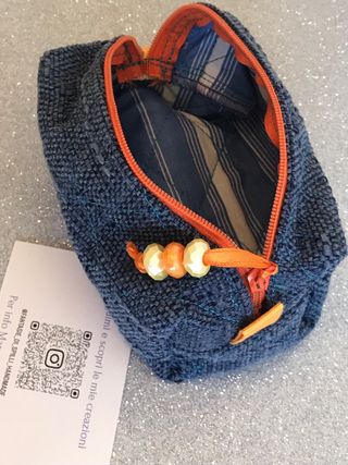 Pochette blu Fantasie di Spilli HandMade