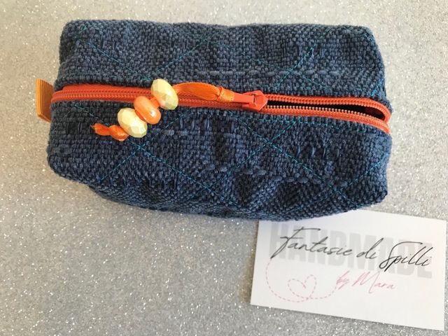 Pochette blu Fantasie di Spilli HandMade