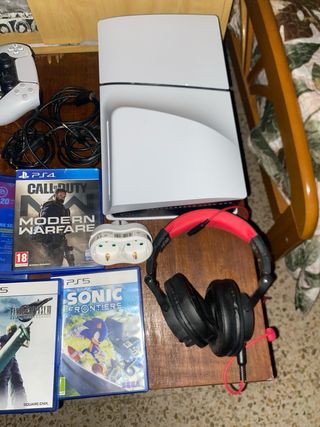 PS5 (PlayStation 5) Blanca - 2 mandos
