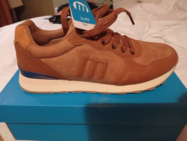 Zapatillas casual hombre marrón