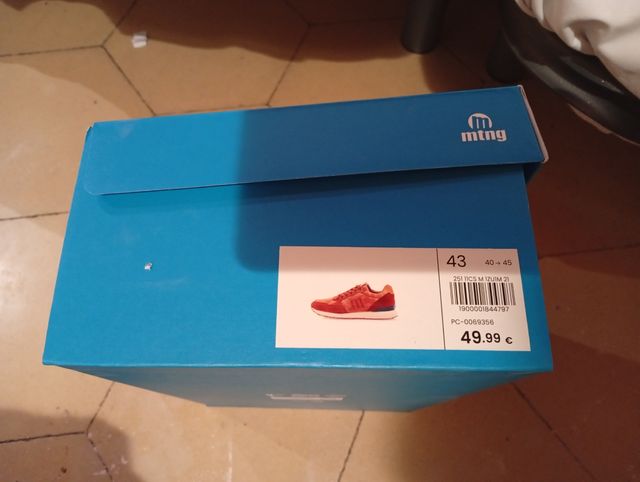 Zapatillas casual hombre marrón