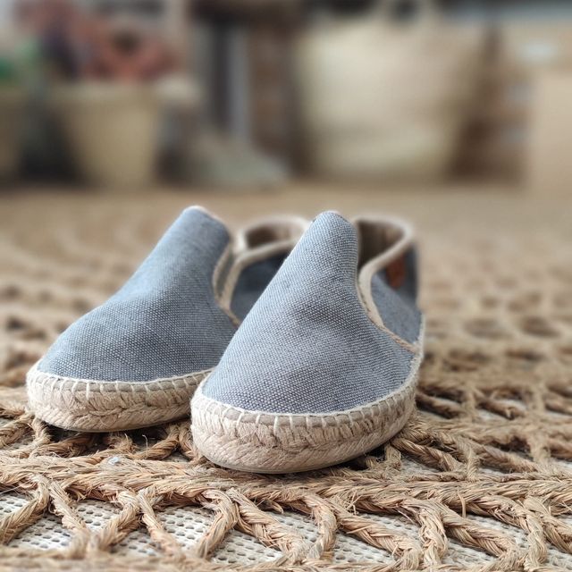 Alpargatas niño - Lona gris
