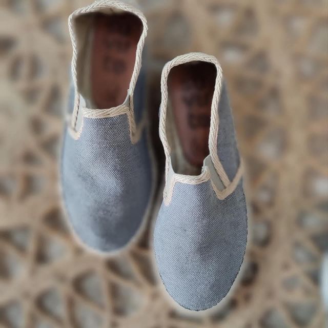 Alpargatas niño - Lona gris