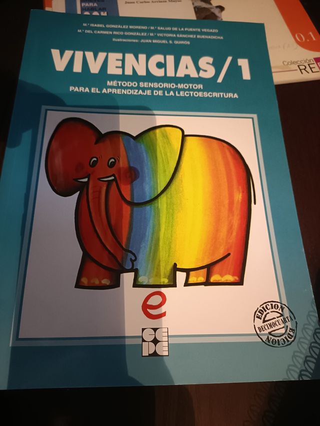 Vivencias 1. Método sensoriomotor para el apren...