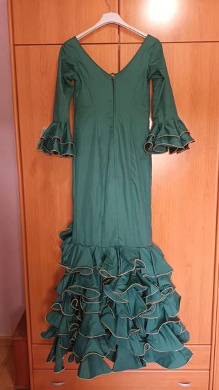 Vestido Flamenca Verde
