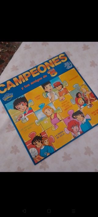Vinilo LP Campeones Telecinco Años 90
