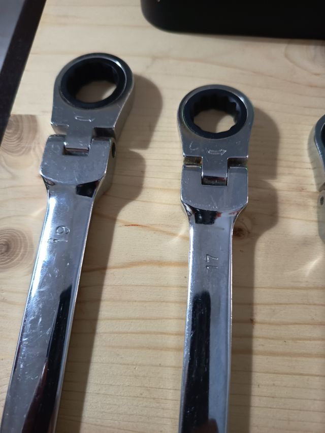 Juego 6 llaves combinadas carraca super ego