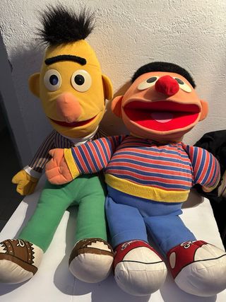 Muñecos Epi y Blas Sesame Street