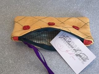 Pochette small  senape Fantasie di Spilli HandMade