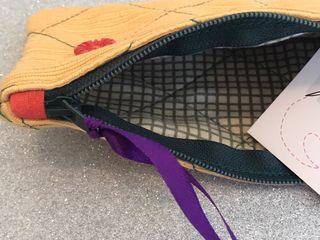 Pochette small  senape Fantasie di Spilli HandMade