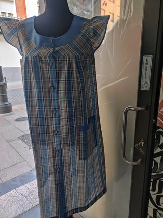 Bata cuadros verano T-44