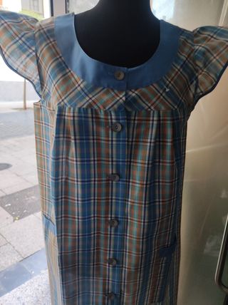 Bata cuadros verano T-44