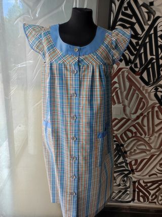 Bata cuadros verano T-44