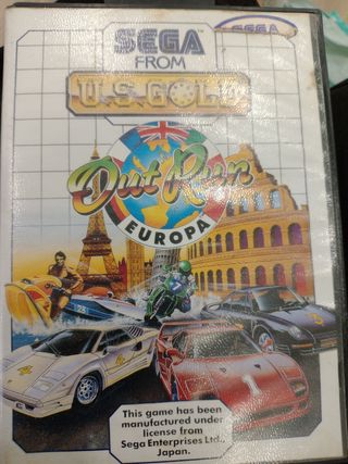 Out Run Europa Sega Master System