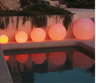 3 Bolas de Luz Solar - Decoración Exterior
