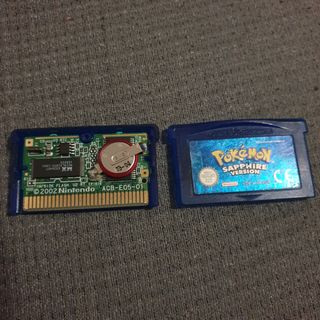 Pokémon Zafiro Versión - GBA original en inglés