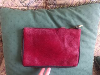 Bolso Rojo Piel