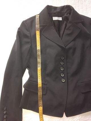 Americana negra mujer - talla S/M
