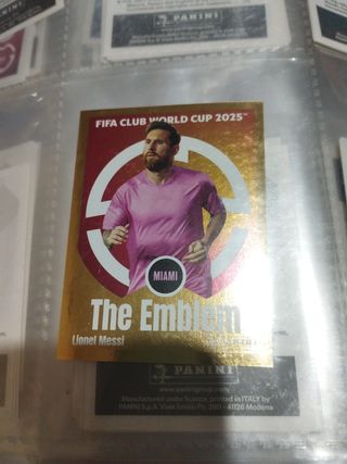 Cromos Mundial 2025 Messi