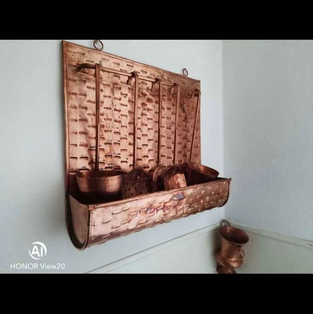 Set pentole rame vintage