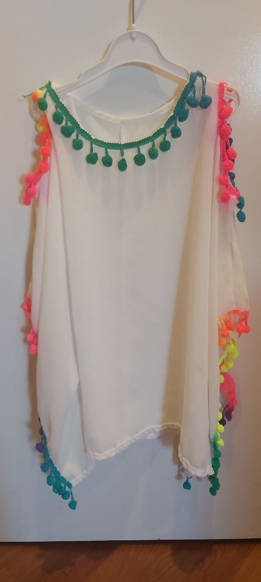 Poncho niña verano - Talla 10